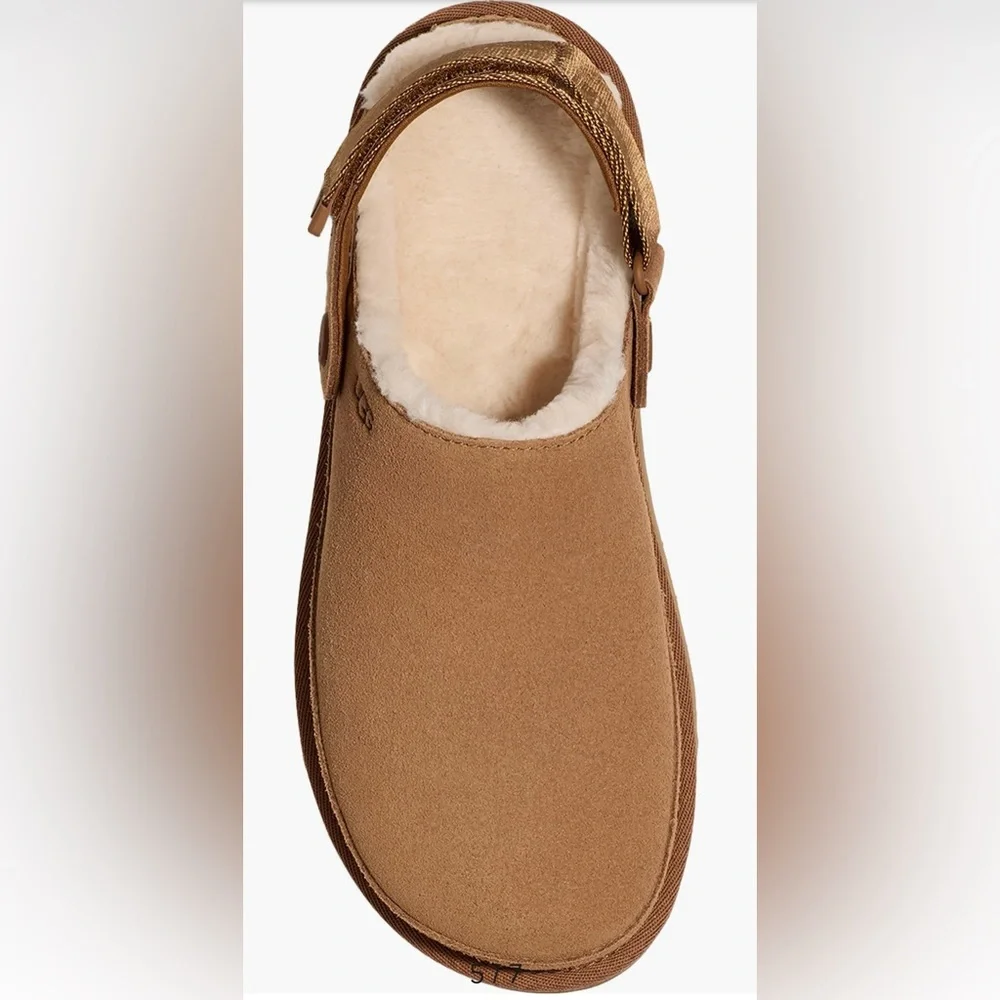 UGG Goldenstar Cozy Clog. Size 10. Color: Chestnut. - Picture 5 of 15